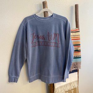 Comfort Colors Sweatshirt - Color Blue - Size Small